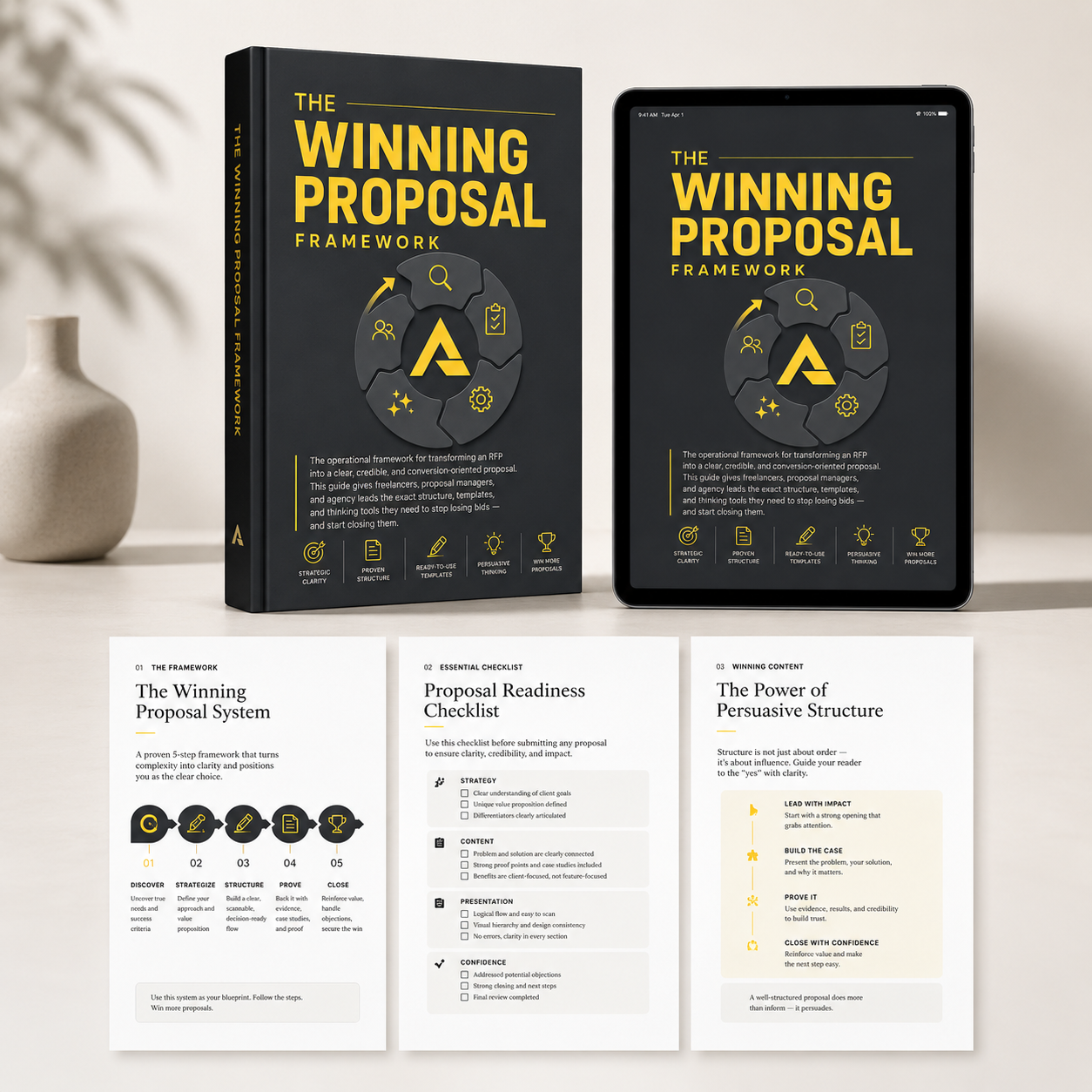 A proven proposal framework — not just files.